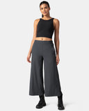Essential High Waisted 25" Wide Leg Lounge Pants w/ Pockets