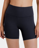 Dreamlux Buttery Soft Ribbed 6" Cropped Short