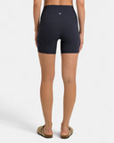Dreamlux Buttery Soft Ribbed 6" Cropped Short