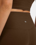 Dreamlux Buttery Soft Ribbed 6" Cropped Short