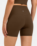 Dreamlux Buttery Soft Ribbed 6" Cropped Short