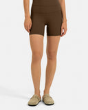 Dreamlux Buttery Soft Ribbed 6" Cropped Short