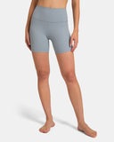 Dreamlux Buttery Soft Ribbed 6" Cropped Short