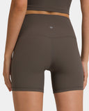 Dreamlux Buttery Soft Ribbed 6" Cropped Short