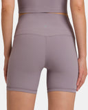 Dreamlux Buttery Soft Ribbed 6" Cropped Short