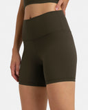 Dreamlux Buttery Soft Ribbed 6" Cropped Short