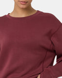 Velvra® Modal Crewneck Long Sleeve Sweatshirt