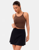 Dreamlux Athletic Tennis Skirt w/ Built-in Shorts & Pockets