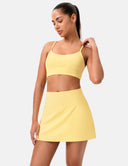 Dreamlux Athletic Tennis Skirt w/ Built-in Shorts & Pockets