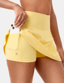 Dreamlux Athletic Tennis Skirt w/ Built-in Shorts & Pockets