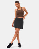 Dreamlux Athletic Tennis Skirt w/ Built-in Shorts & Pockets