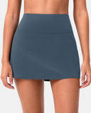 Dreamlux Athletic Tennis Skirt w/ Built-in Shorts & Pockets