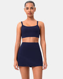 Dreamlux Athletic Tennis Skirt w/ Built-in Shorts & Pockets