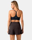 Dreamlux Athletic Tennis Skirt w/ Built-in Shorts & Pockets