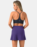 Dreamlux Athletic Tennis Skirt w/ Built-in Shorts & Pockets