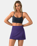 Dreamlux Athletic Tennis Skirt w/ Built-in Shorts & Pockets