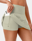 Dreamlux Athletic Tennis Skirt w/ Built-in Shorts & Pockets