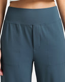 Dreamlux® Mid Waisted Cropped Wide Leg Pant 22"