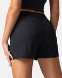Essential Mid-Rise Casual Shorts w/ Adjustable Waistband 3.5"