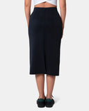 Velvra® Modal Streamline Midi Skirt w/ Pockets