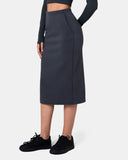 Velvra® Modal Streamline Midi Skirt w/ Pockets