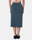 Velvra® Modal Streamline Midi Skirt w/ Pockets