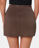 Velvra Modal Streamline A-Line Skirt w/ Pockets