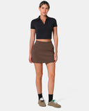 Velvra Modal Streamline A-Line Skirt w/ Pockets