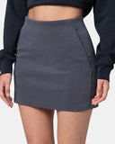 Velvra Modal Streamline A-Line Skirt w/ Pockets