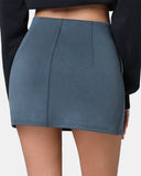 Velvra Modal Streamline A-Line Skirt w/ Pockets