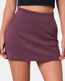 Velvra Modal Streamline A-Line Skirt w/ Pockets