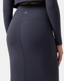 Dreamlux® High-Rise Slim-Fit Midi Work Skirt