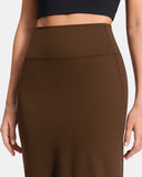 Dreamlux® High-Rise Slim-Fit Midi Work Skirt