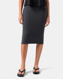 Dreamlux® High-Rise Slim-Fit Midi Work Skirt