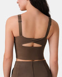 Dreamlux Criss-Cross Back Sports Bra