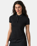 Sorona Longline Work Polo Shirt w/ Concealed Buttons