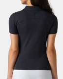 Sorona Longline Work Polo Shirt w/ Concealed Buttons