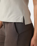 Sorona Longline Work Polo Shirt w/ Concealed Buttons