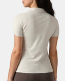 Sorona Longline Work Polo Shirt w/ Concealed Buttons