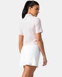 Sorona V-Neck Cropped Polo Shirt – Relaxed Fit