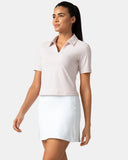 Sorona V-Neck Cropped Polo Shirt – Relaxed Fit