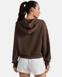 Velvra® Modal Cropped Pullover Hoodie