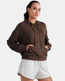 Velvra® Modal Cropped Pullover Hoodie