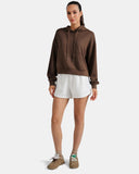 Velvra® Modal Cropped Pullover Hoodie