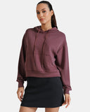 Velvra® Modal Cropped Pullover Hoodie
