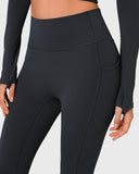 Dreamlux High Waisted No Front Seam 7/8 Legging w/ Pockets