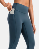 Dreamlux High Waisted No Front Seam 28" Full Length Workout Legging w/ Pockets