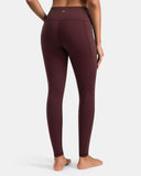 Dreamlux High Waisted No Front Seam 28" Full Length Workout Legging w/ Pockets