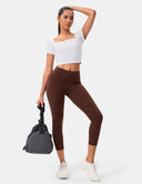 Dreamlux High Waisted No Front Seam 21" Workout Legging