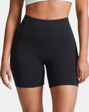 Dreamlux High Waisted No Front Seam 6" Workout Short